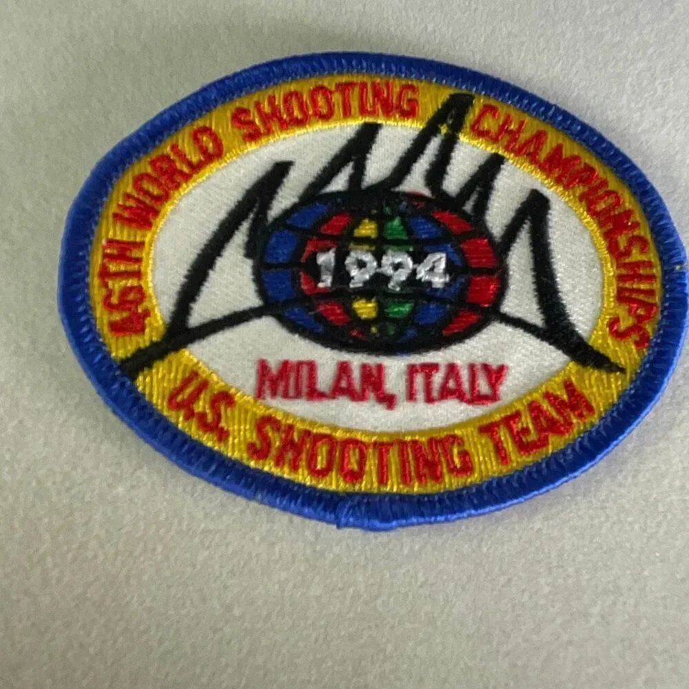 1994 46th World Shooting Championships Milton Italy 3” patch.